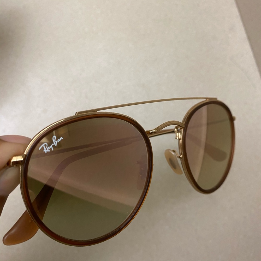 BRAND NEW RayBan Round Double Bridge - Copper